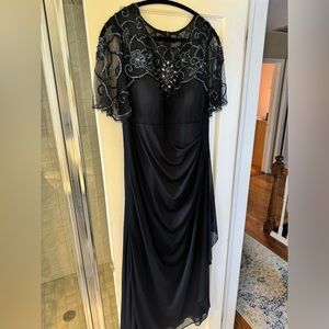 Blue Mother of Bride Dress